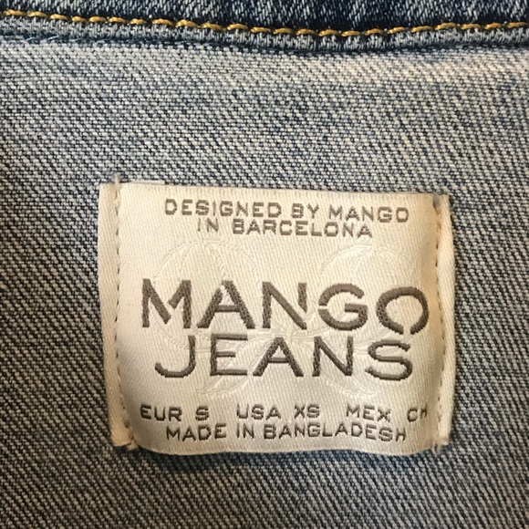 Mango Denim Vest - Picture 1 of 4